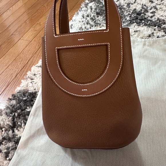 AUTHENTIC BNWT Hermès In-The-Loop 18 – Gold Clemence Leather - Picture 16 of 17